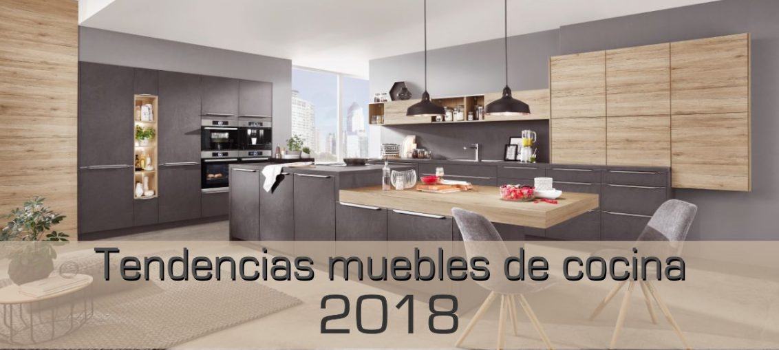 Tendencias en muebles para cocinas en 2018