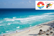 Las playas de Cancún esperan limpias a los turistas