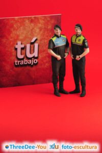 Tú Trabajo - profesiones y uniformes - ThreeDee-You Foto-Escultura 3d-u