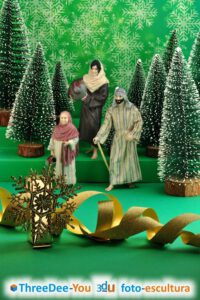 Ponte en tu Belén - Regalos de Navidad y Reyes - ThreeDee-You Foto-Escultura 3d-u
