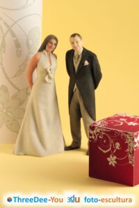Figuras 3d para tartas de boda y comunión