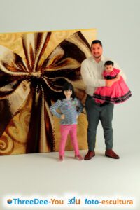 Regalo Día del Padre - Figuras 3d - ThreeDee-You Foto-Escultura 3d-u