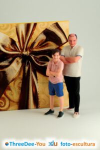 Regalo Día del Padre - Figuras 3d - ThreeDee-You Foto-Escultura 3d-u