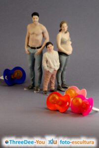 Recuerdo del embarazo - ThreeDee-You Foto-Escultura 3d-u